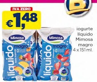 Bolama Iogurte mimosa promoção