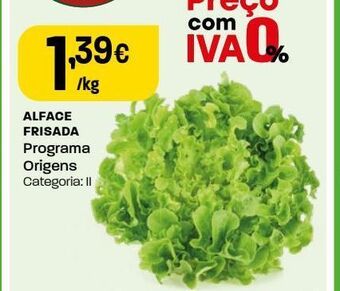 Intermarché Alface promoção