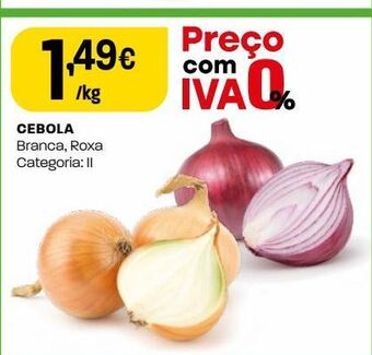 Intermarché Cebola promoção