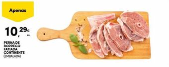 Continente Bom dia Carne suína promoção