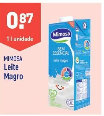 ALDI Leite mimosa promoção