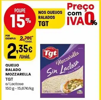Intermarché Queijo ralado tgt promoção