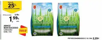 Continente Bom dia Arroz bom sucesso promoção