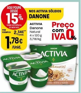 Intermarché Iogurte activia promoção