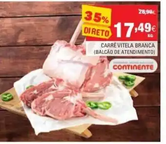 Continente Carré Vitela Branca promoção