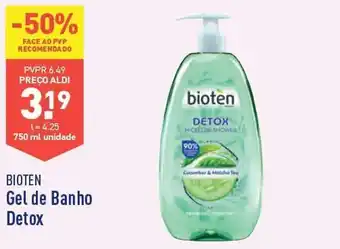 ALDI Gel de banho bioten promoção