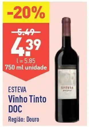 Vinho tinto esteva