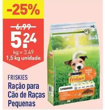 ALDI Ração para cães friskies promoção