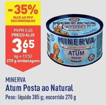 Atum em lata minerva