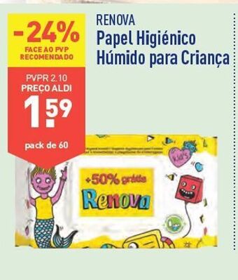 ALDI Papel higiênico renova promoção