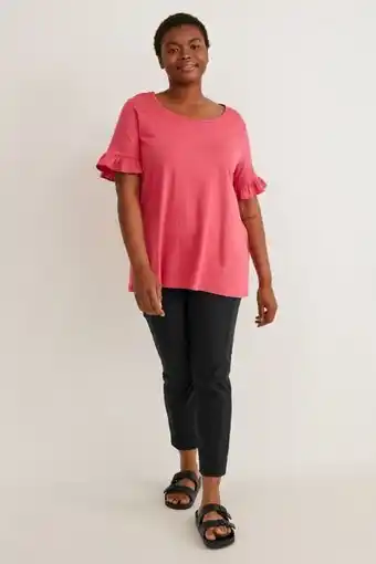 Capri pants - mid waist - slim