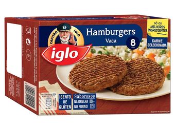 Auchan Hamburgers iglo promoção