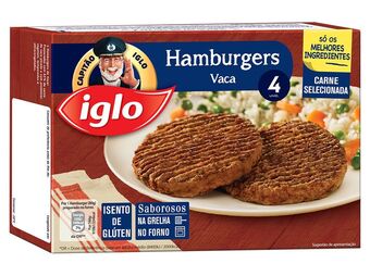Auchan Hamburgers iglo promoção