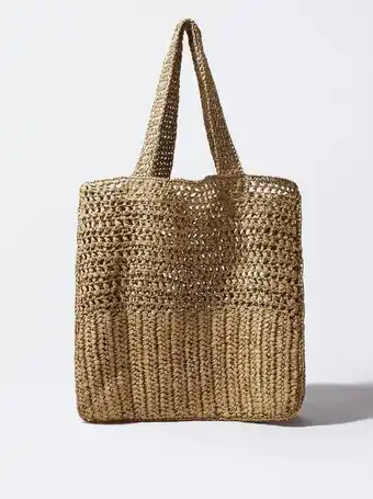 Parfois Shopper de palha shopper de palha promoção