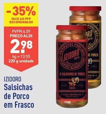 ALDI Salsicha izidoro promoção