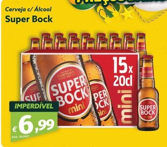 Roque Supermercados Cerveja super bock promoção