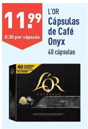Cápsulas de café l'or