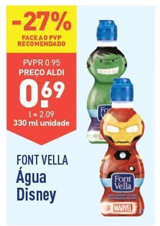 ALDI Água promoção