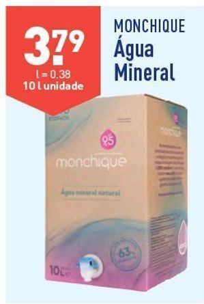 ALDI Água monchique promoção