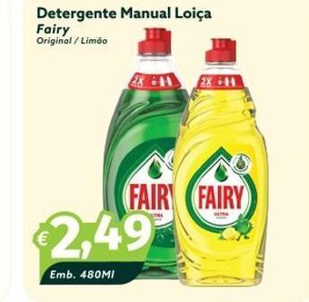 Roque Supermercados Detergente lavalouça fairy promoção
