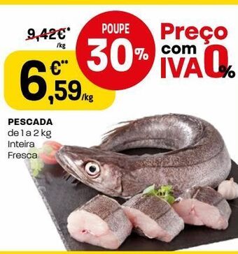 Intermarché Peixe promoção