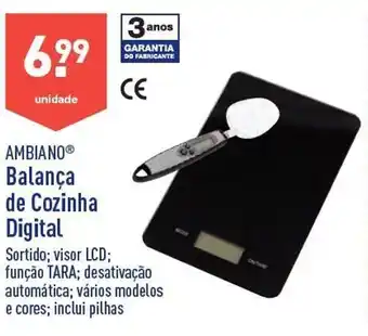 ALDI Balança digital promoção