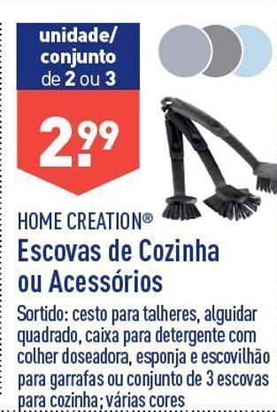 ALDI Escova de limpeza home creation promoção
