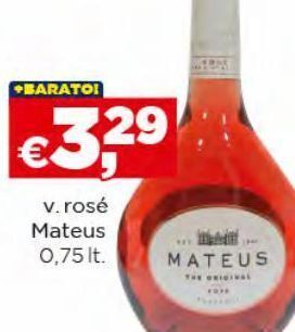 Bolama Vinho rosé mateus promoção