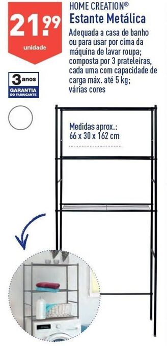 ALDI Estante promoção