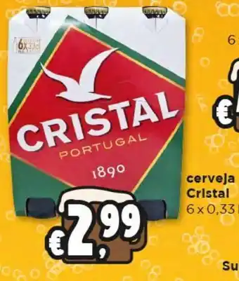Bolama Cerveja cristal promoção