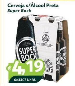 Roque Supermercados Cerveja super bock promoção