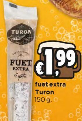 Fuet extra turon