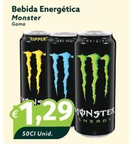Bebida energética monster