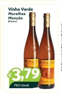 Roque Supermercados Vinho verde promoção