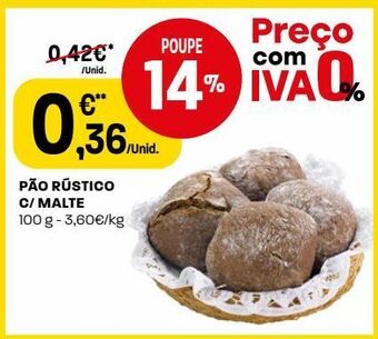 Intermarché Pão promoção