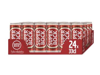 Auchan Cerveja super bock promoção