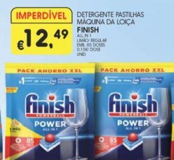 Meu Super DETERGENTE PASTILHAS MAQUINA DA LOIÇA FINISH promoção