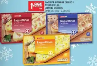 Spar BAGUETE FIAMBRE QUEIJO/ ATUM QUEIJO/ QUATRO QUELIOS promoção