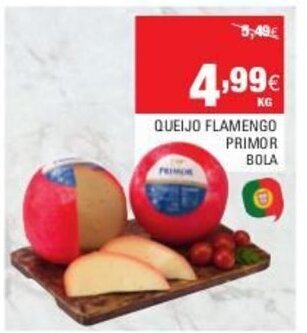 Continente Queijo Flamengo Primor Bola promoção
