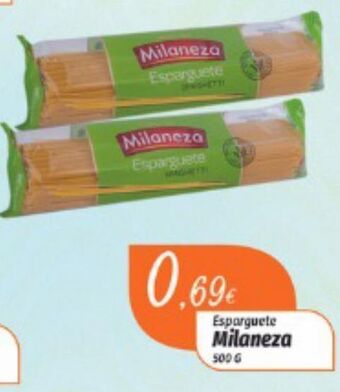 Miranda Supermercados Esparguete milaneza promoção