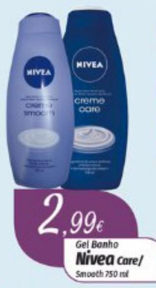 Miranda Supermercados Gel de banho nivea promoção