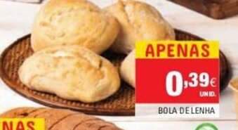 Continente Bola de Lenha promoção