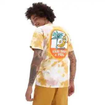 T-shirt have a peel tie dye