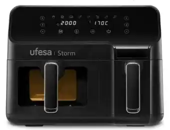 Worten Fritadeira sem óleo ufesa storm 2 (9 l - preto) promoção