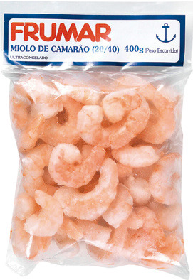 Auchan Miolo camarão selvagem promoção