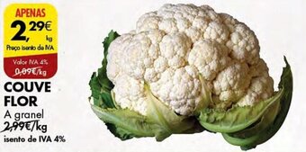 Pingo Doce COUVE FLOR A granel kg promoção