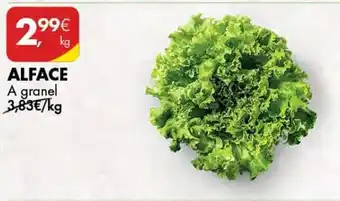 Pingo Doce ALFACE A granel promoção