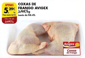 Pingo Doce COXAS DE FRANGO AVIGEX promoção