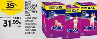 BOX FRALDAS DODOT ACTIVITY XXL