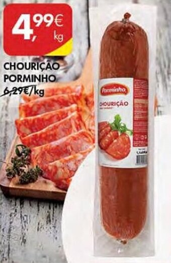 Pingo Doce CHOURIÇÃO PORMINHO kg promoção